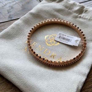 NWT Kendra Scott Mary Caroline Rose Gold bangle